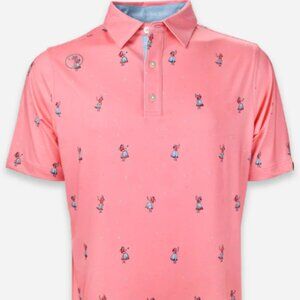 Sunday Crew Polo - New with Tags - UPF 50+ - Moisture Wicking